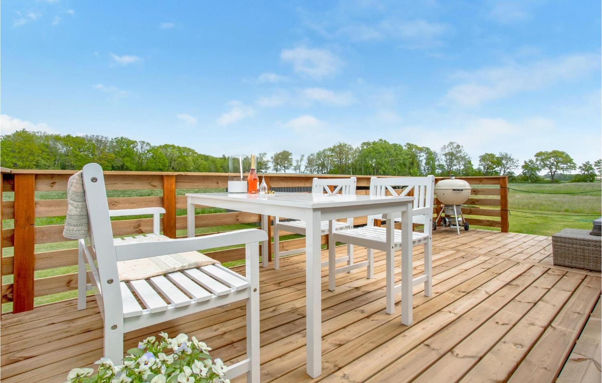 Beautiful Home In Ronne With House A Panoramic View Luaran gambar